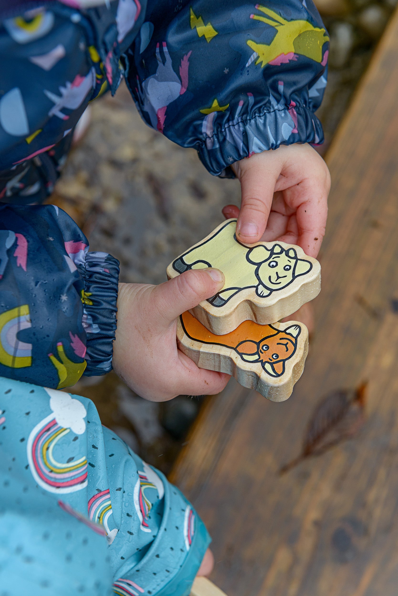 The Billy Goats Gruff Wooden Characters | Learning and Exploring Through Play