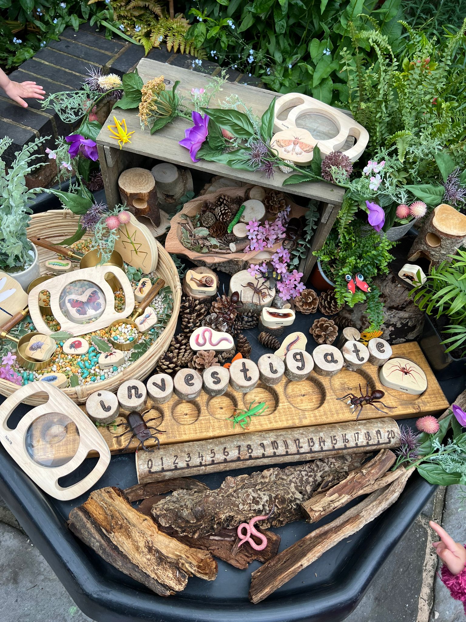 Wooden Minibeast Blocks | Learning and Exploring Through Play
