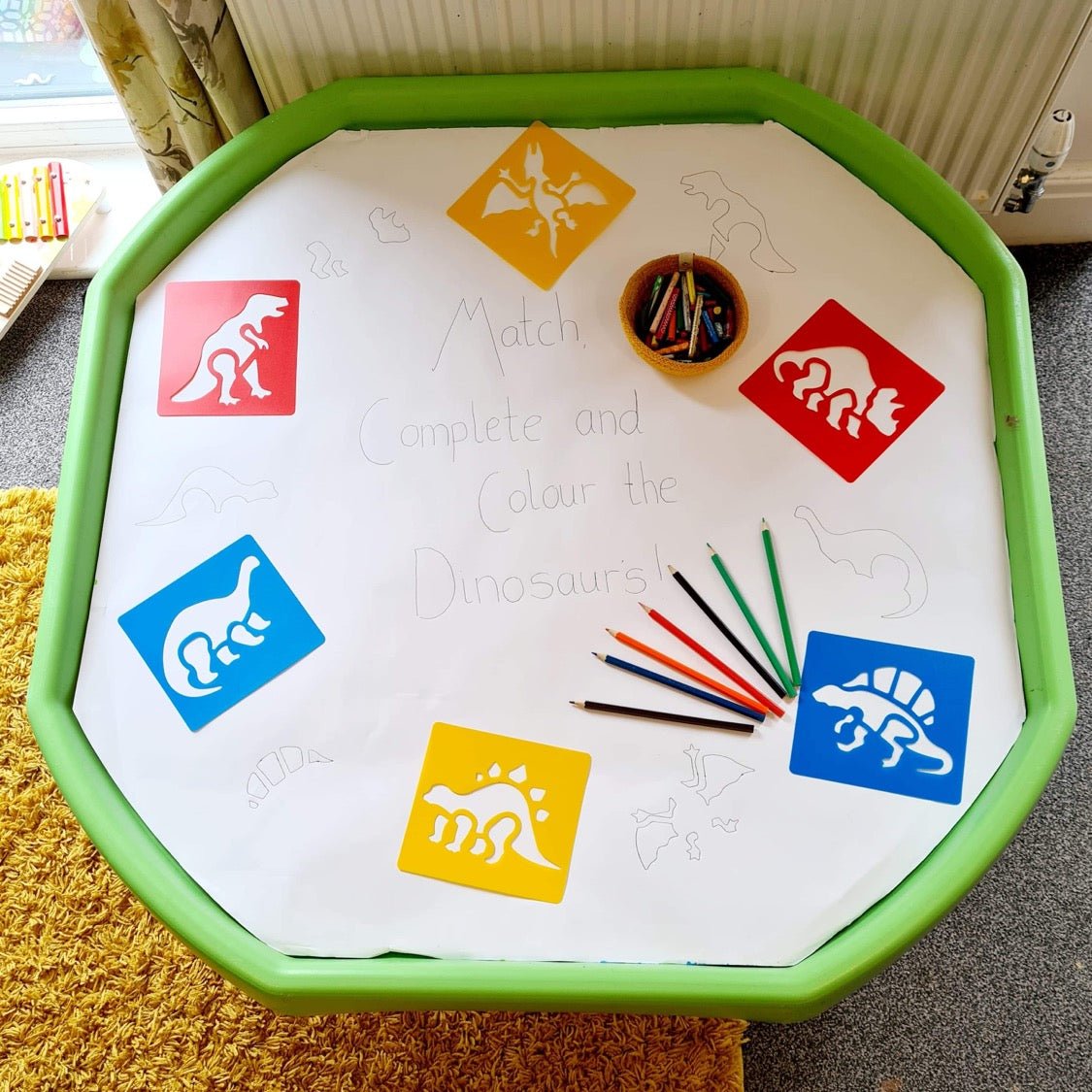 Dinosaur Stencils