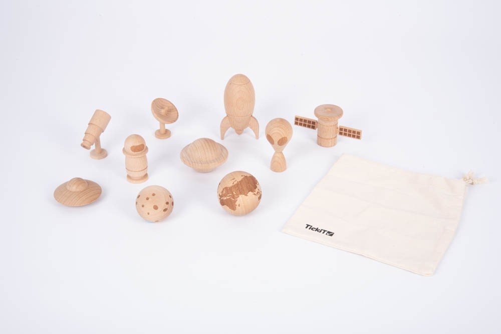 Wooden Space Adventure | Learning and Exploring Through Play