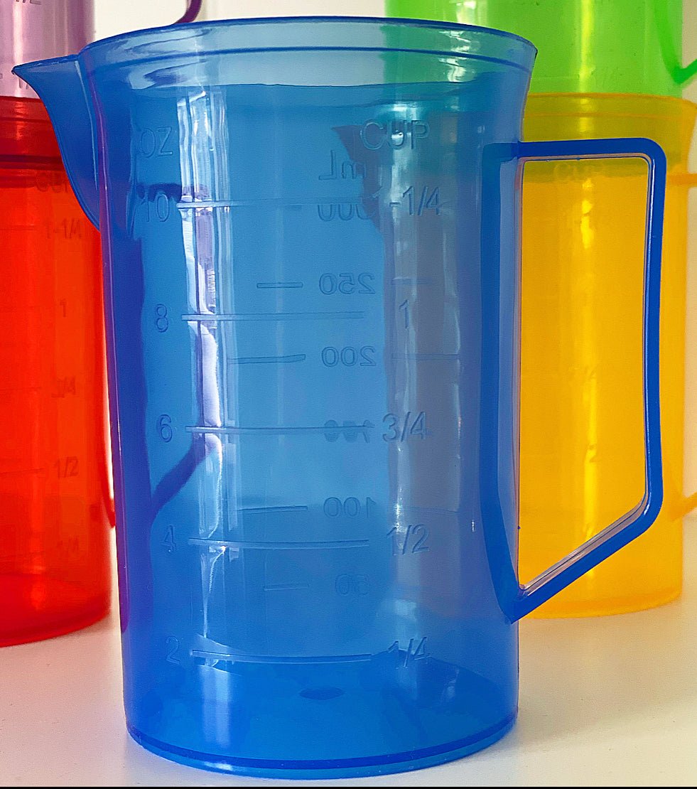 Translucent Colour Jug Set - Pk6 | Learning and Exploring Through Play