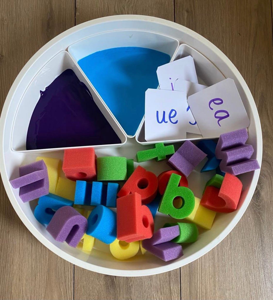 lowercase alphabet sponges - 1