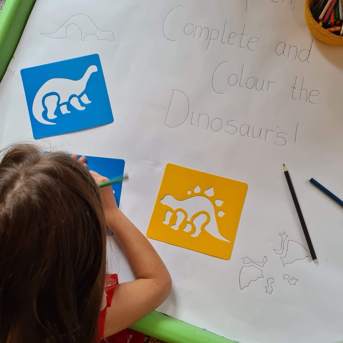 Dinosaur Stencils