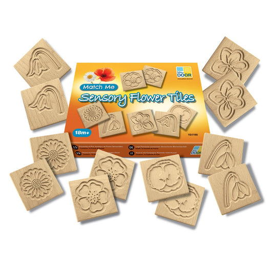 Sensory flower tiles - 0