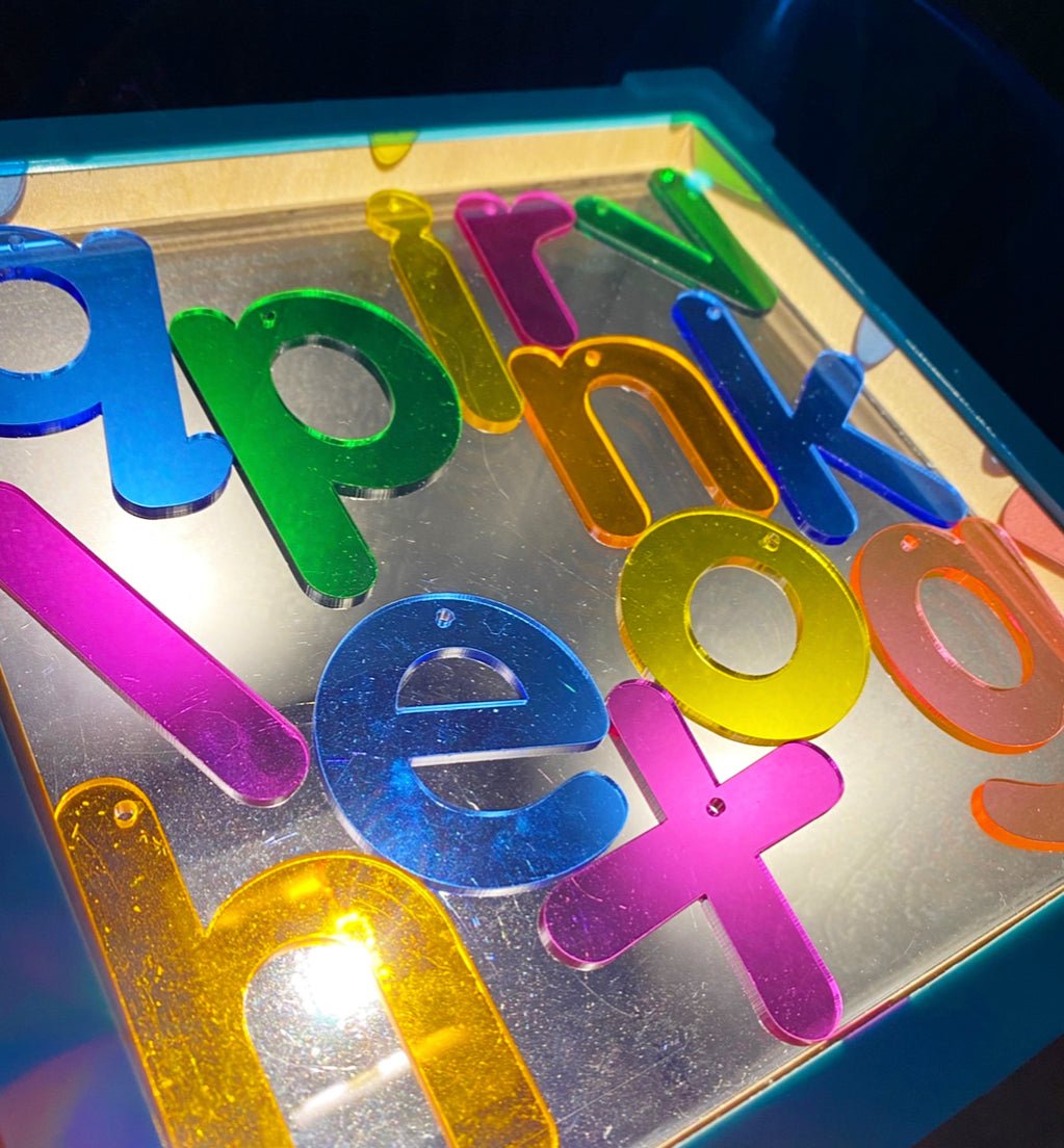 rainbow letters set of 26 - 1