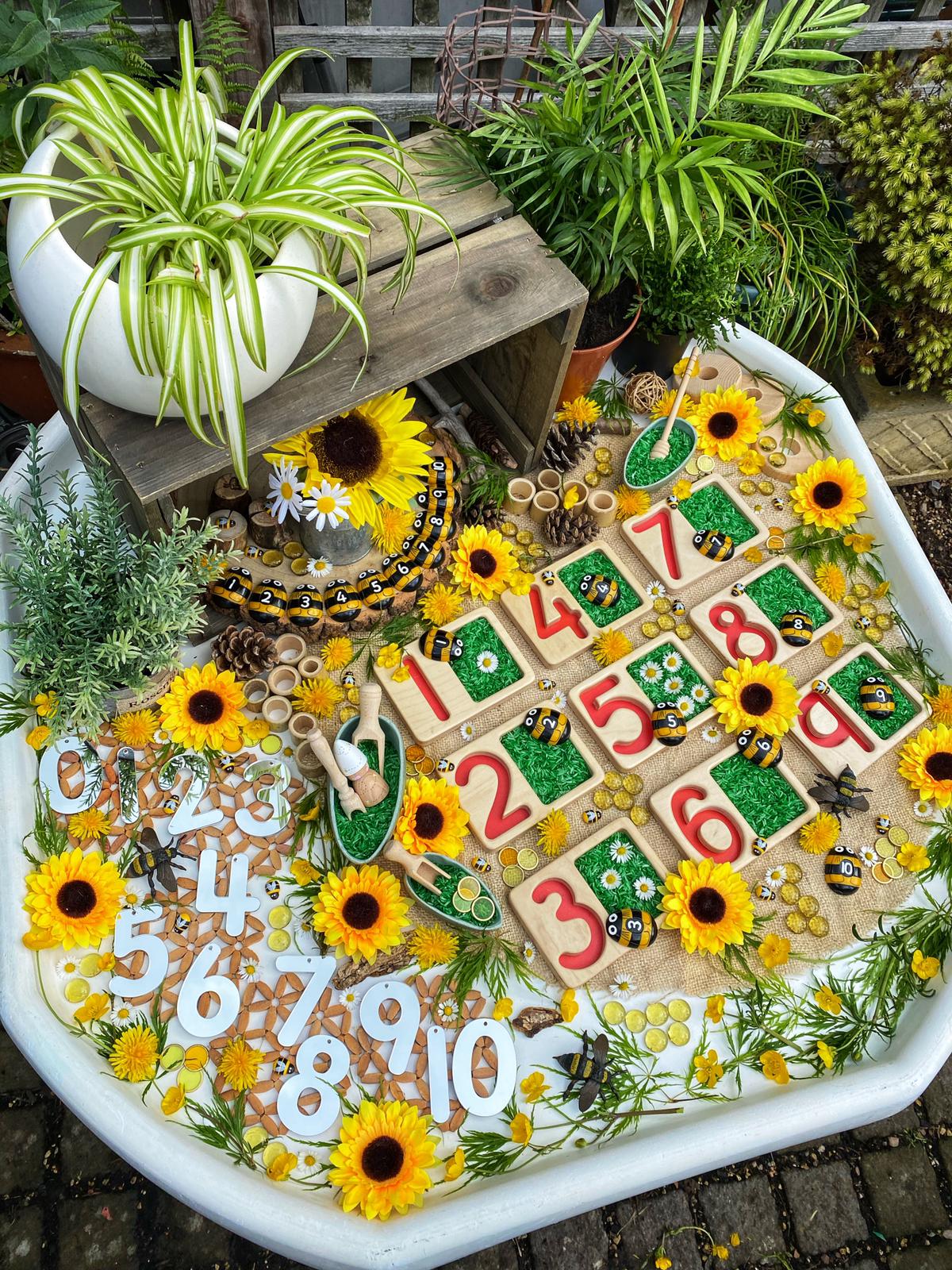 Number Trays 1-9