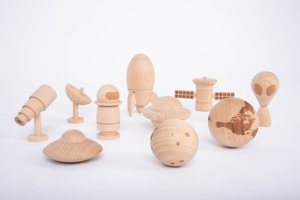 Wooden Space Adventure | Learning and Exploring Through Play