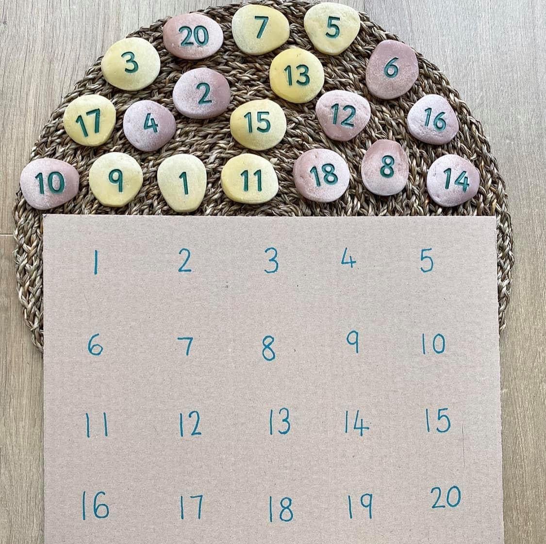 Number Pebbles - Number Bonds to 10 - 4