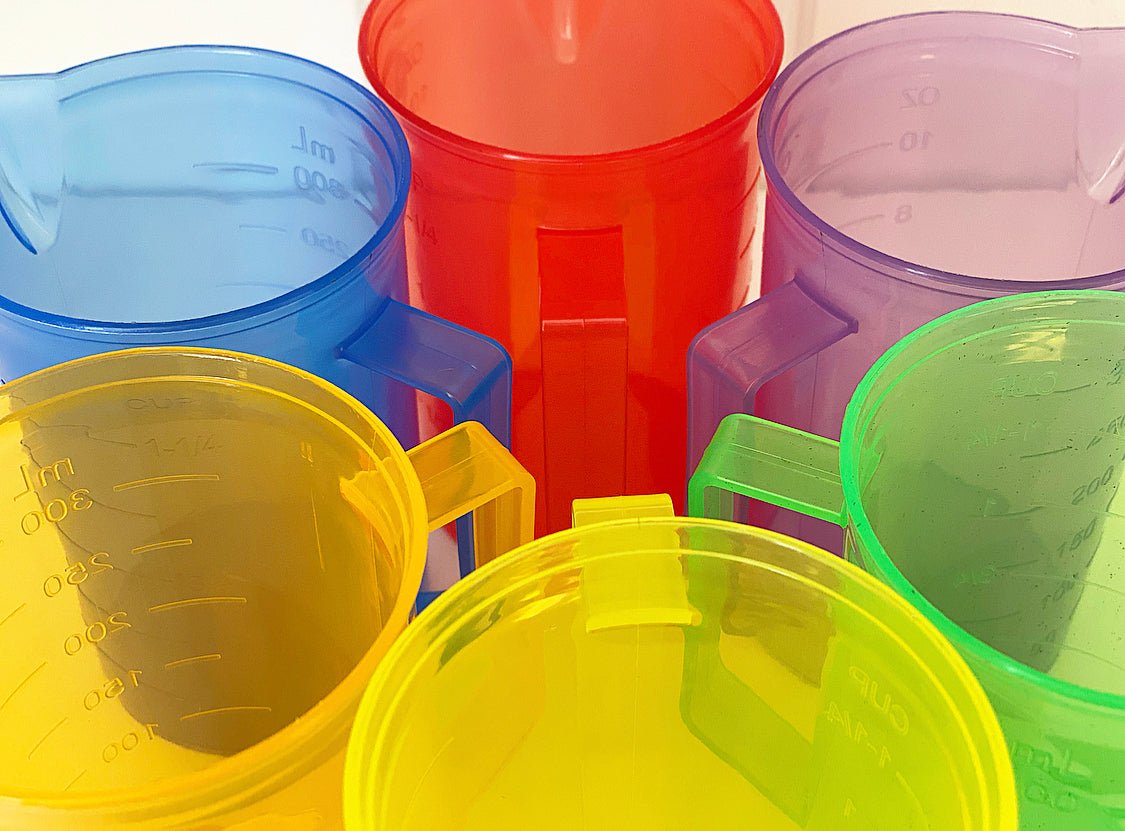 Translucent Colour Jug Set - Pk6 | Learning and Exploring Through Play