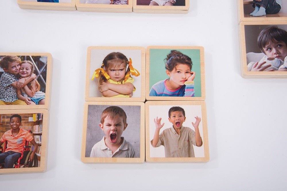 my emotions wooden tiles - 8