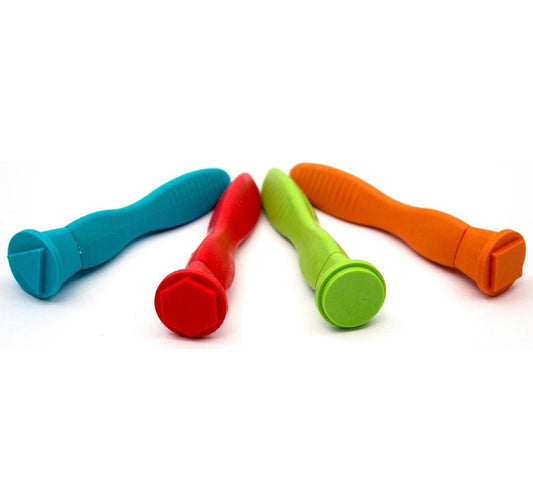 SOFT GRIP GEOMETRIC STAMPERS | Learning and Exploring Through Play
