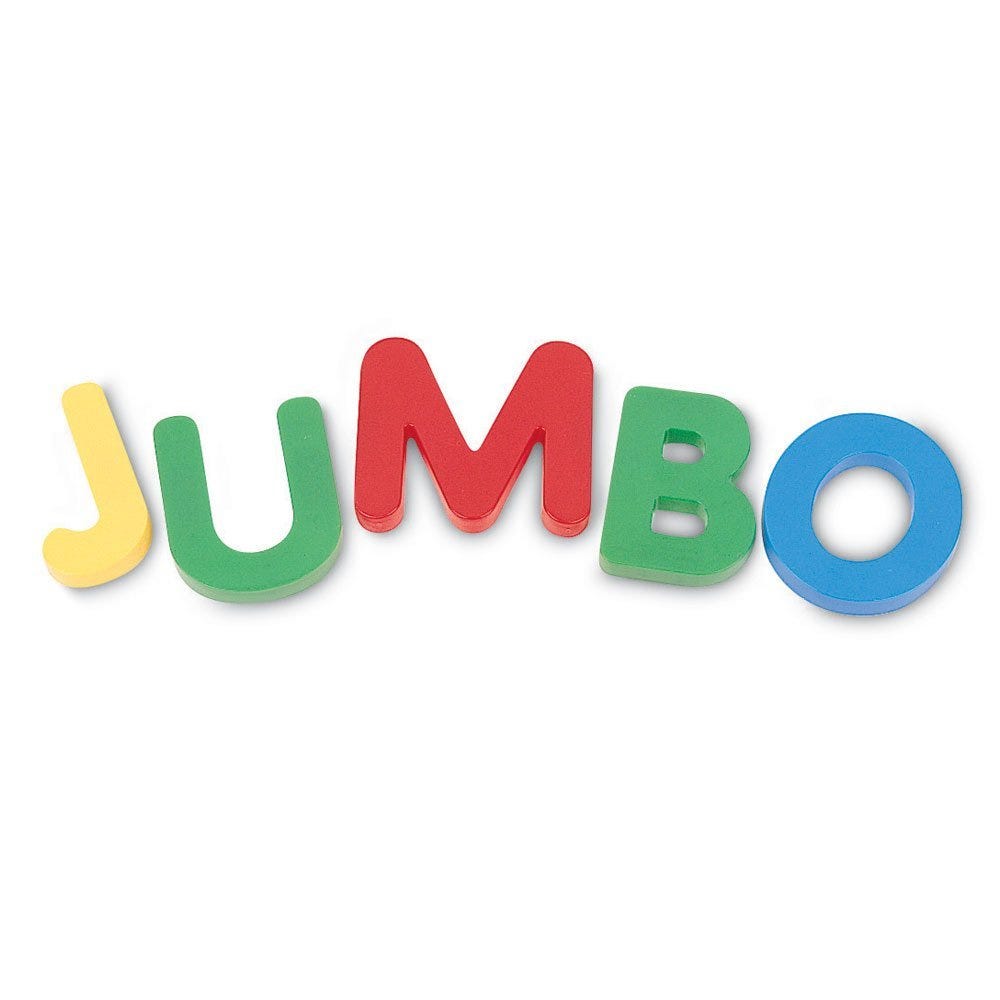 jumbo uppercase magnetic letters - 5