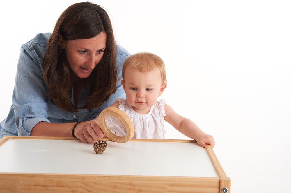 Wooden Hand Lens Magnifier | Learning and Exploring Through Play