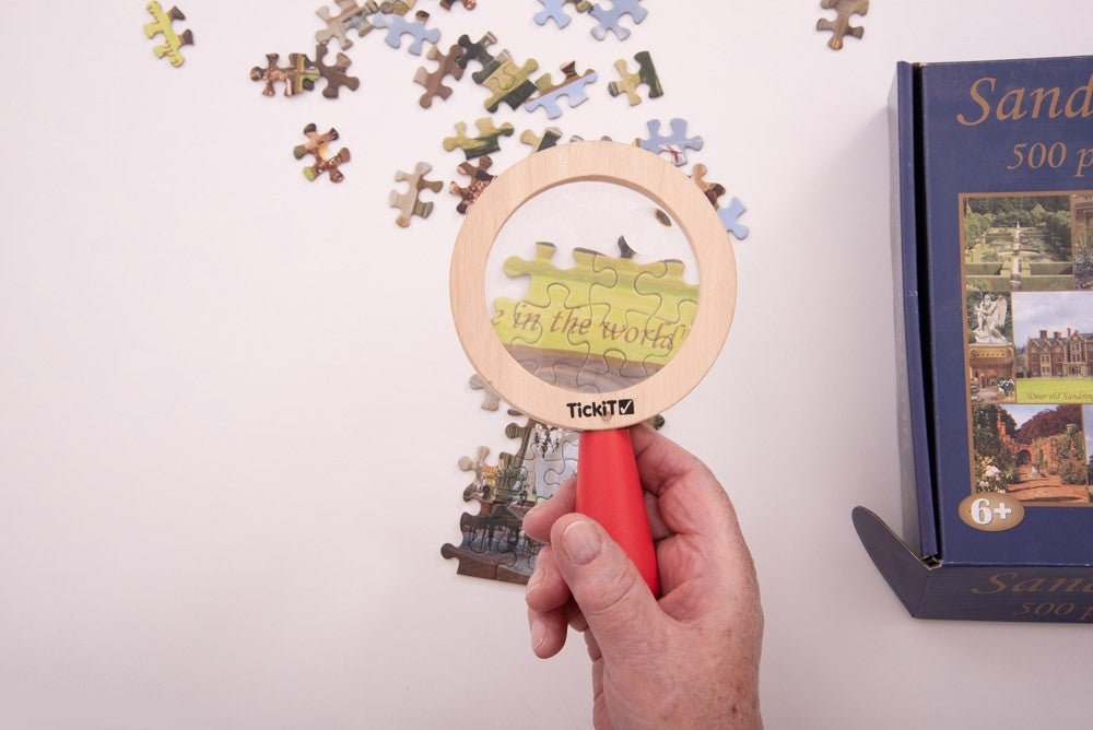 Wooden Hand Lens Magnifier | Learning and Exploring Through Play