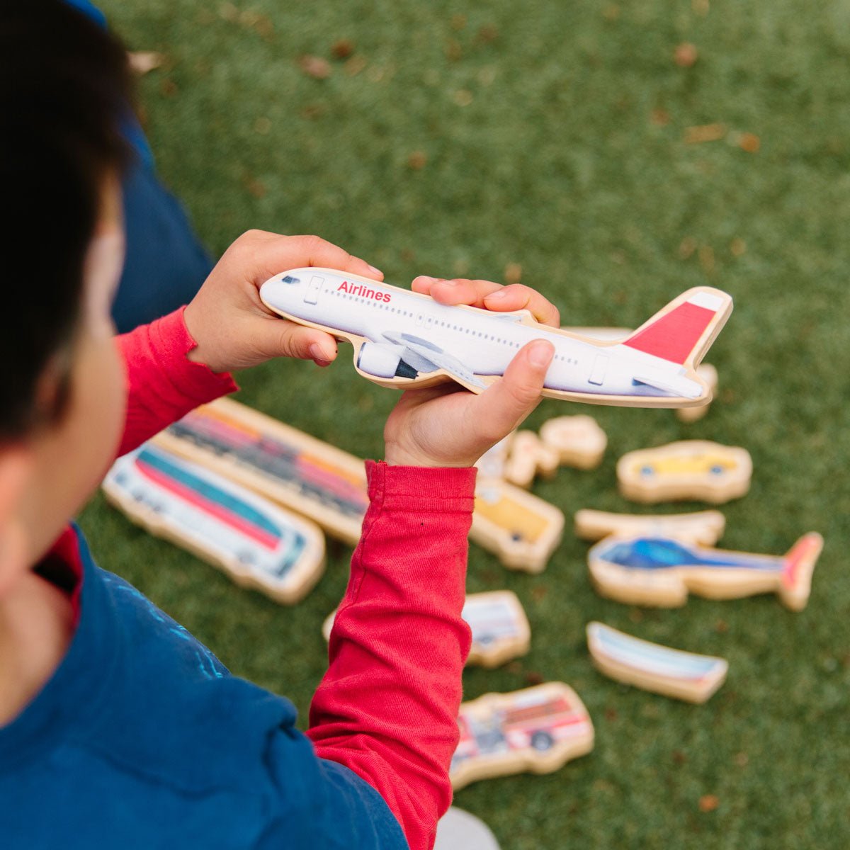 Getting Around Transport Wooden Blocks | Learning and Exploring Through Play