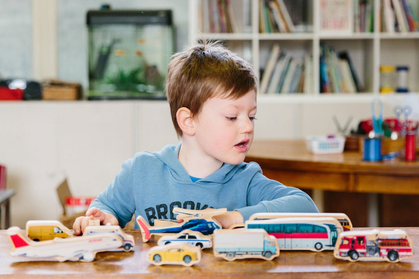 Getting Around Transport Wooden Blocks | Learning and Exploring Through Play