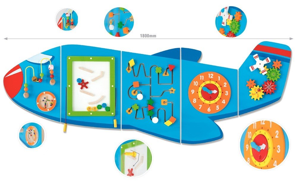 Aeroplane Activity Wall Panels - 6