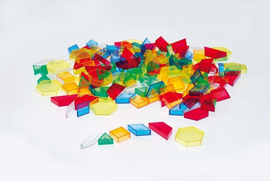 Translucent Hollow Pattern Blocks | Learning and Exploring Through Play