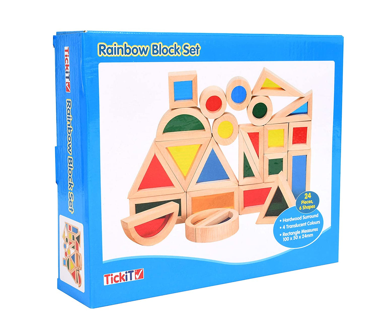 Rainbow Block Set of 24 - 6