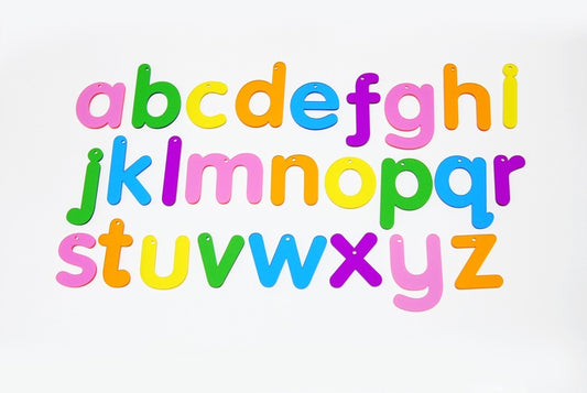 rainbow letters set of 26 - 0
