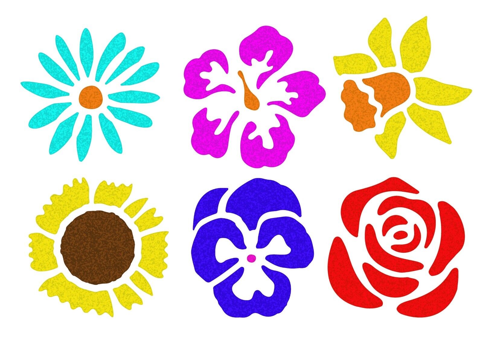Flower Stencils | Learning and Exploring Through Play