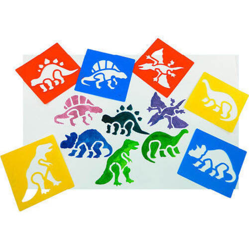 Dinosaur Stencils | Learning and Exploring Through Play