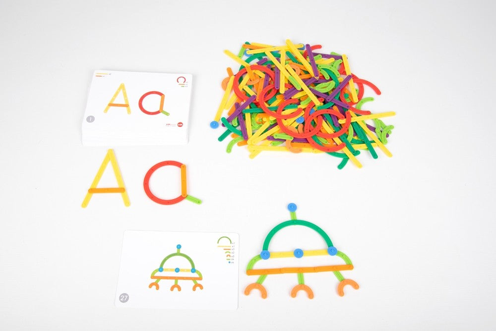 Letter Construction Set Learning and Exploring Through Play