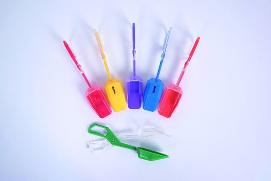 Rainbow tongs x6 - 0