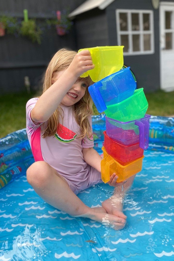 Translucent Colour Funnel Set - Pk6 | Learning and Exploring Through Play