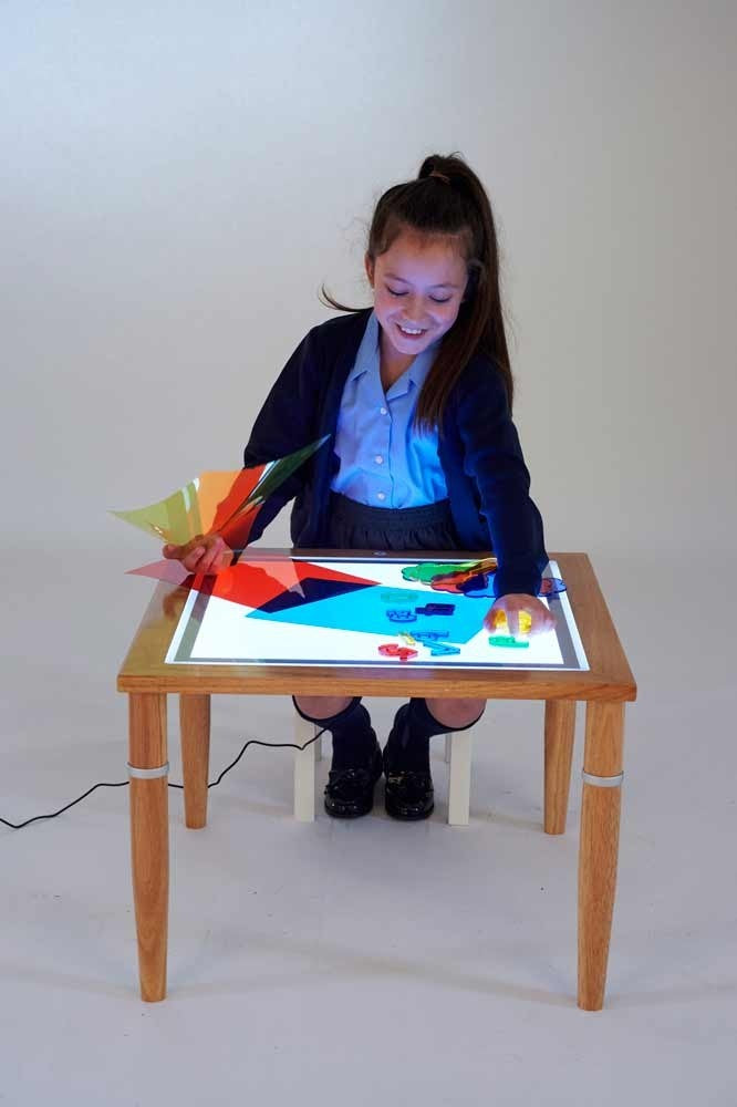 Wooden Light Table | Learning and Exploring Through Play